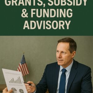 Government Grants, Subsidy & Funding Advisory